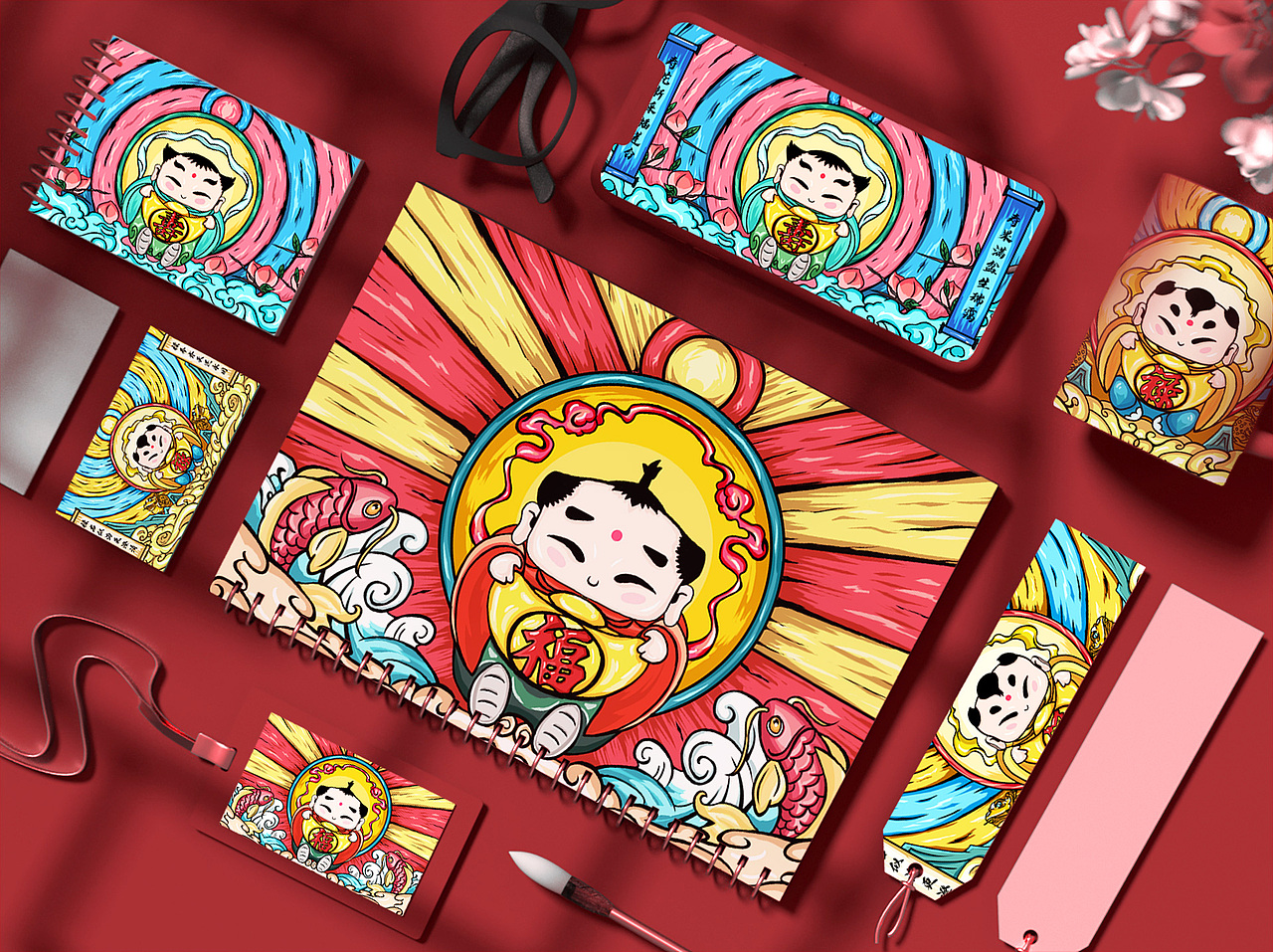 福禄寿三星高照（图ZMjU5NDY3MTQ0） - 创作习作 - 站酷设计师哈徒原创素材 - 站酷ZCOOL