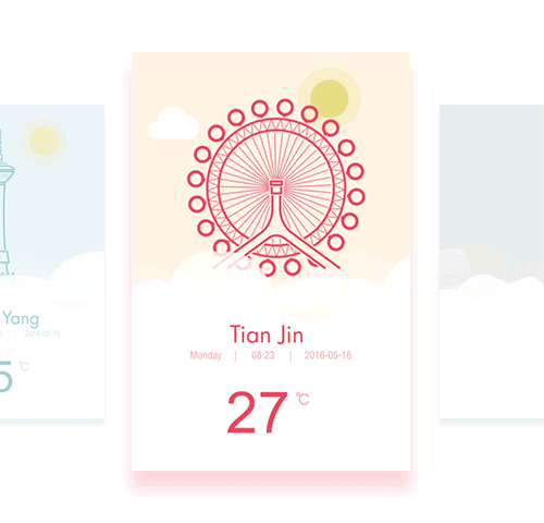 中国城市天气（图ZMTAxNTk0Mjky） - 软件界面 - 站酷设计师昨日卖鱼原创素材 - 站酷ZCOOL