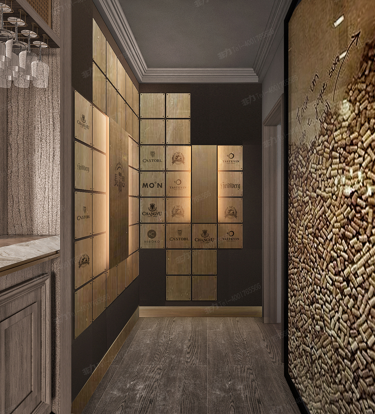 【非力】长相思葡萄酒会所（图ZMTIzMDcyNDcy） - 家装设计 - 站酷设计师Cc拾叁原创素材 - 站酷ZCOOL