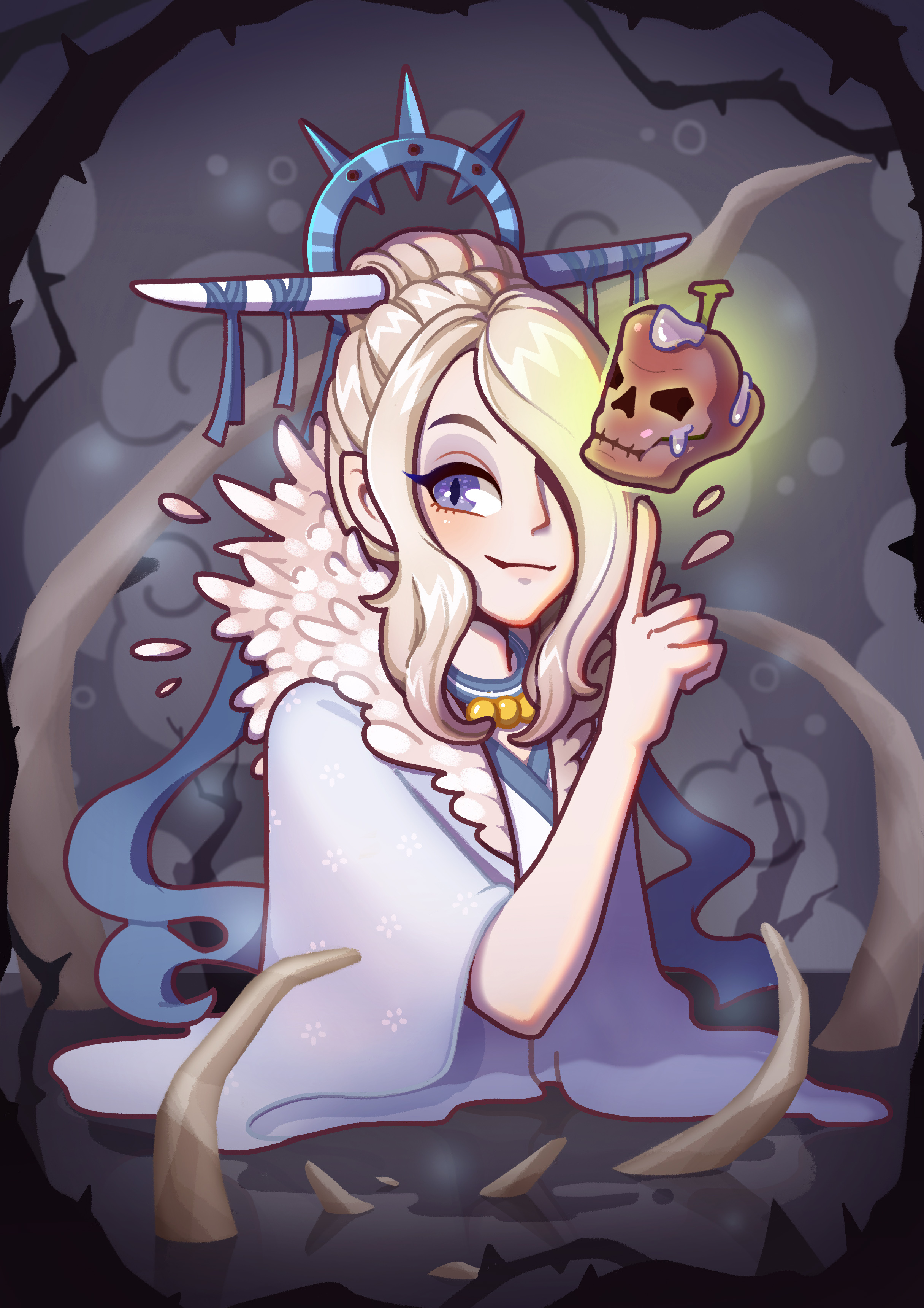 白骨公主——骷髅苹果