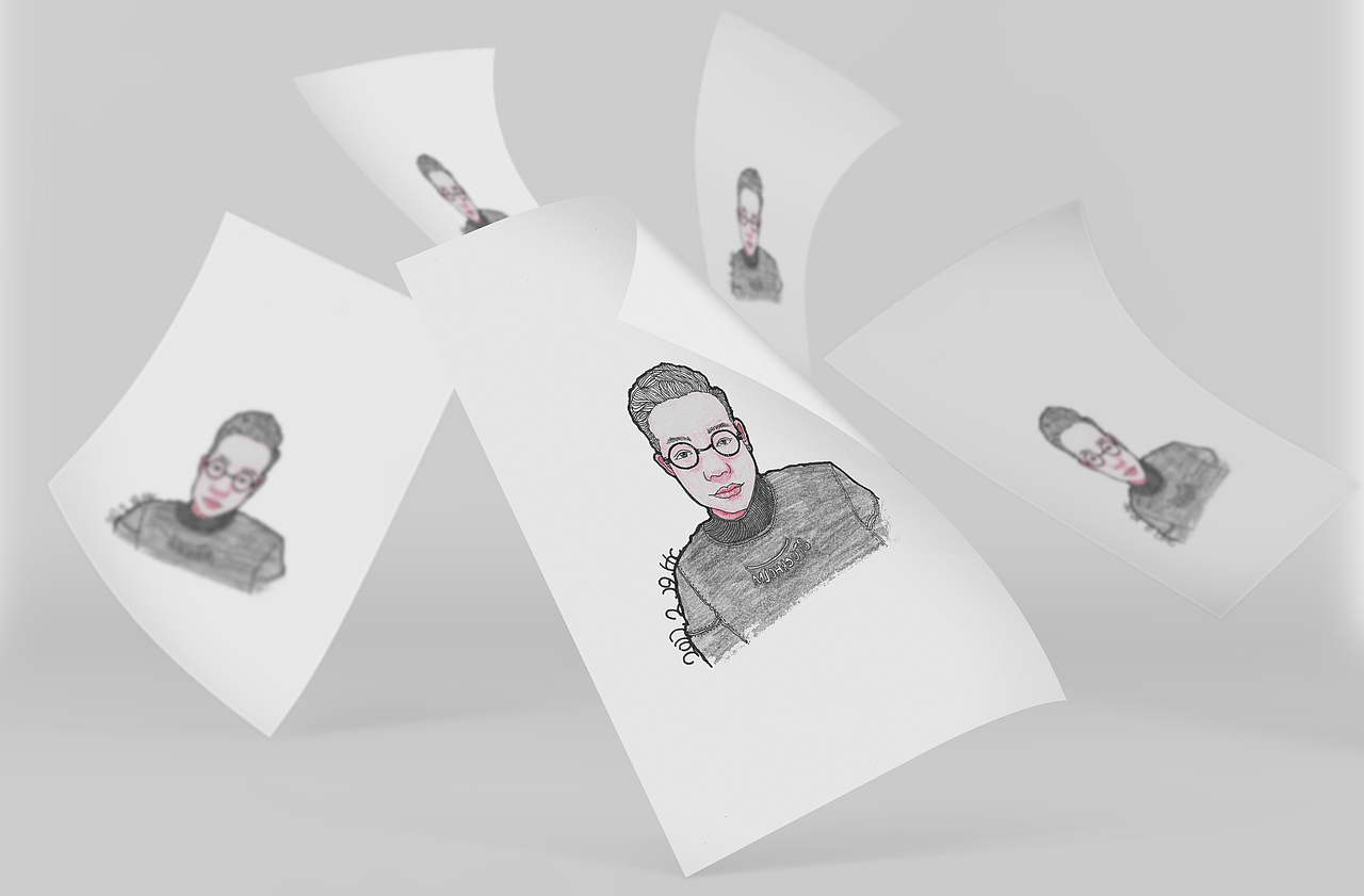 手绘人物插画练习