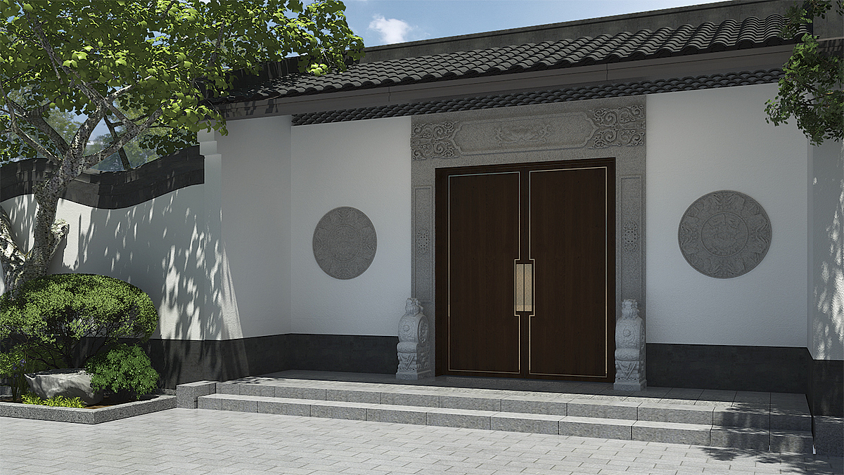 古道别院（图ZMTQ5OTI2NTQ0） - 家装设计 - 站酷设计师品策空间原创素材 - 站酷ZCOOL
