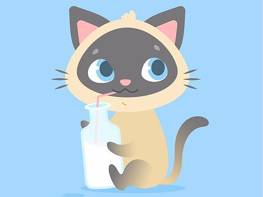 在Illustrator中制作一个可爱的卡通小猫详细教程