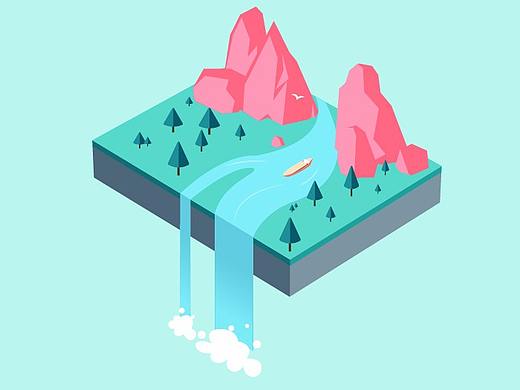 悬浮森林（个人主页-ZMjU5NDk5NjQ=） - 创作习作 - 站酷设计师歪我麋鹿啦原创素材 - 站酷ZCOOL