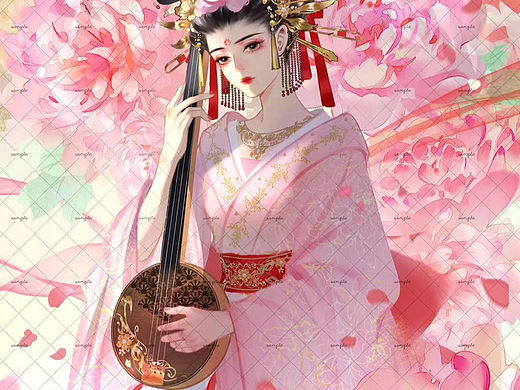 今天的小姐姐（个人主页-ZNjQzMTk0NDg=） - 商业插画 - 站酷设计师画痨Easy原创素材 - 站酷ZCOOL