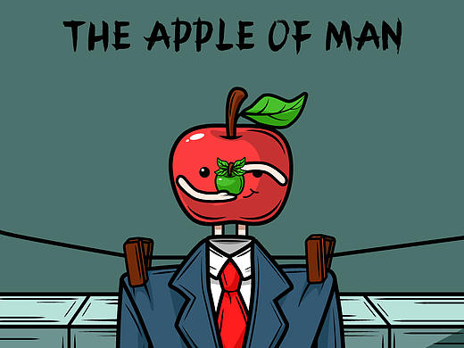 the apple of man（個(gè)人主頁-ZNTA1MjE0ODA=） - 創(chuàng)作習(xí)作 - 站酷設(shè)計(jì)師反氣旋原創(chuàng)素材 - 站酷ZCOOL