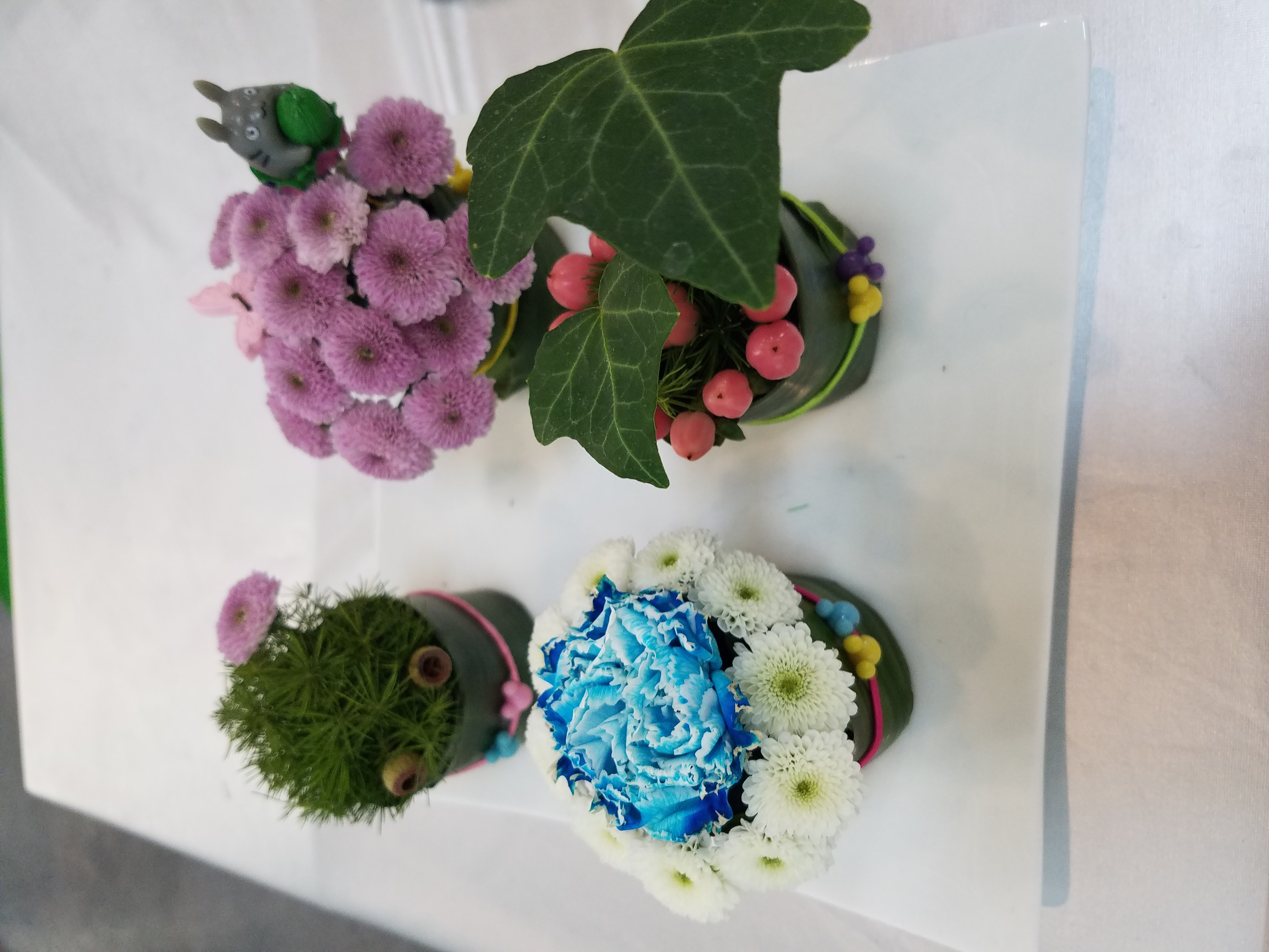 蜜约美术花艺工作室-少儿花艺作品