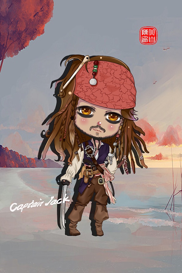 画个我的jack船长