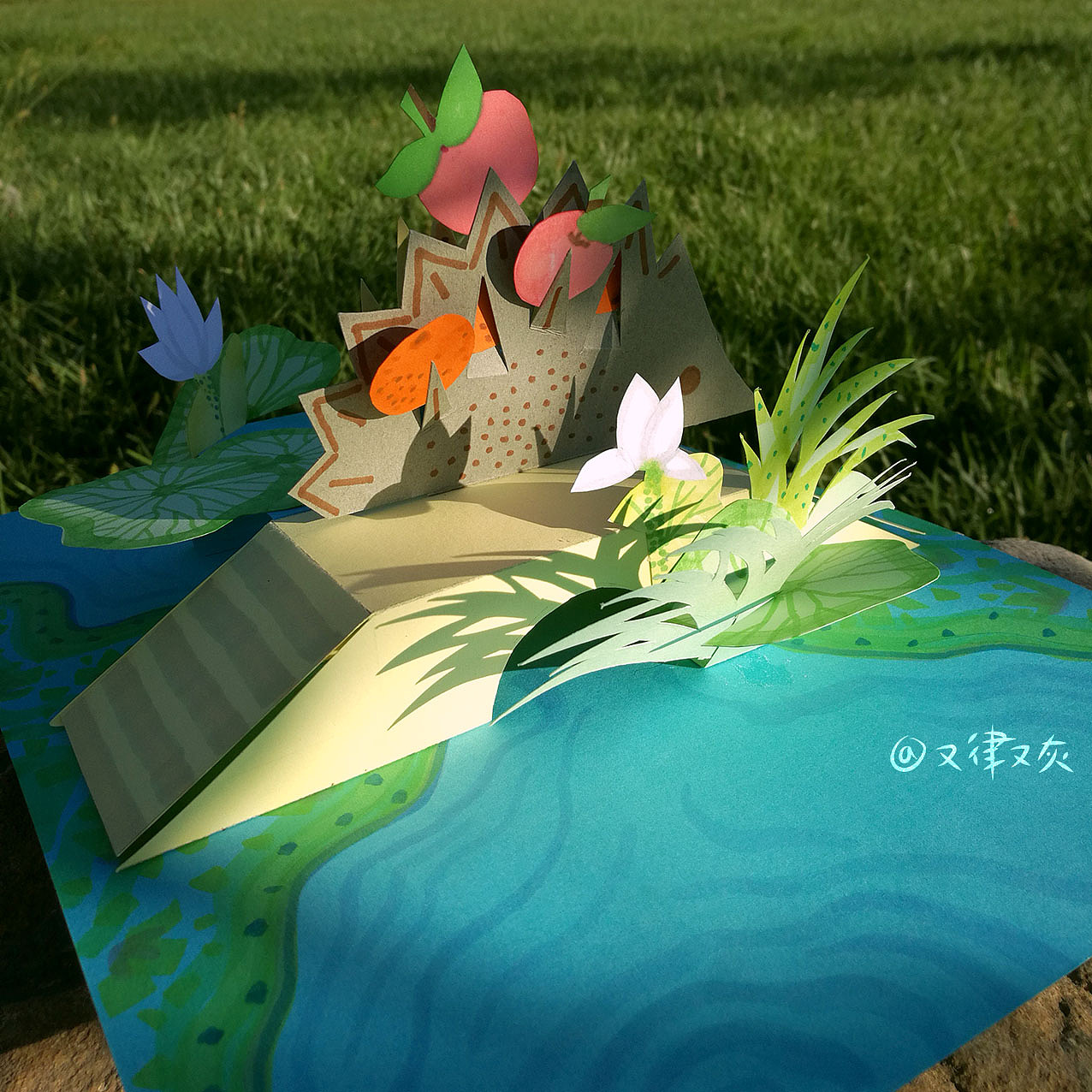 玩纸片日记-原创设计手工制作立体书_又律又灰-站酷zcool