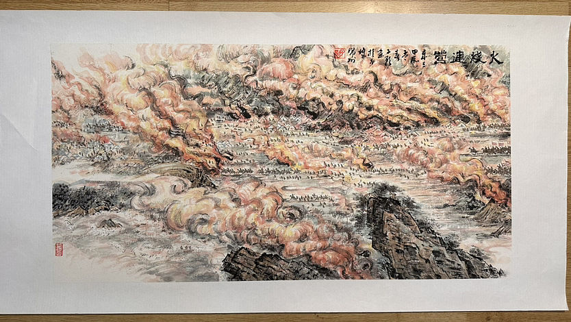 三国演义经典故事插画（图ZMzYyNDAyNjE2） - 艺术插画 - 站酷设计师无趣水墨原创素材 - 站酷ZCOOL