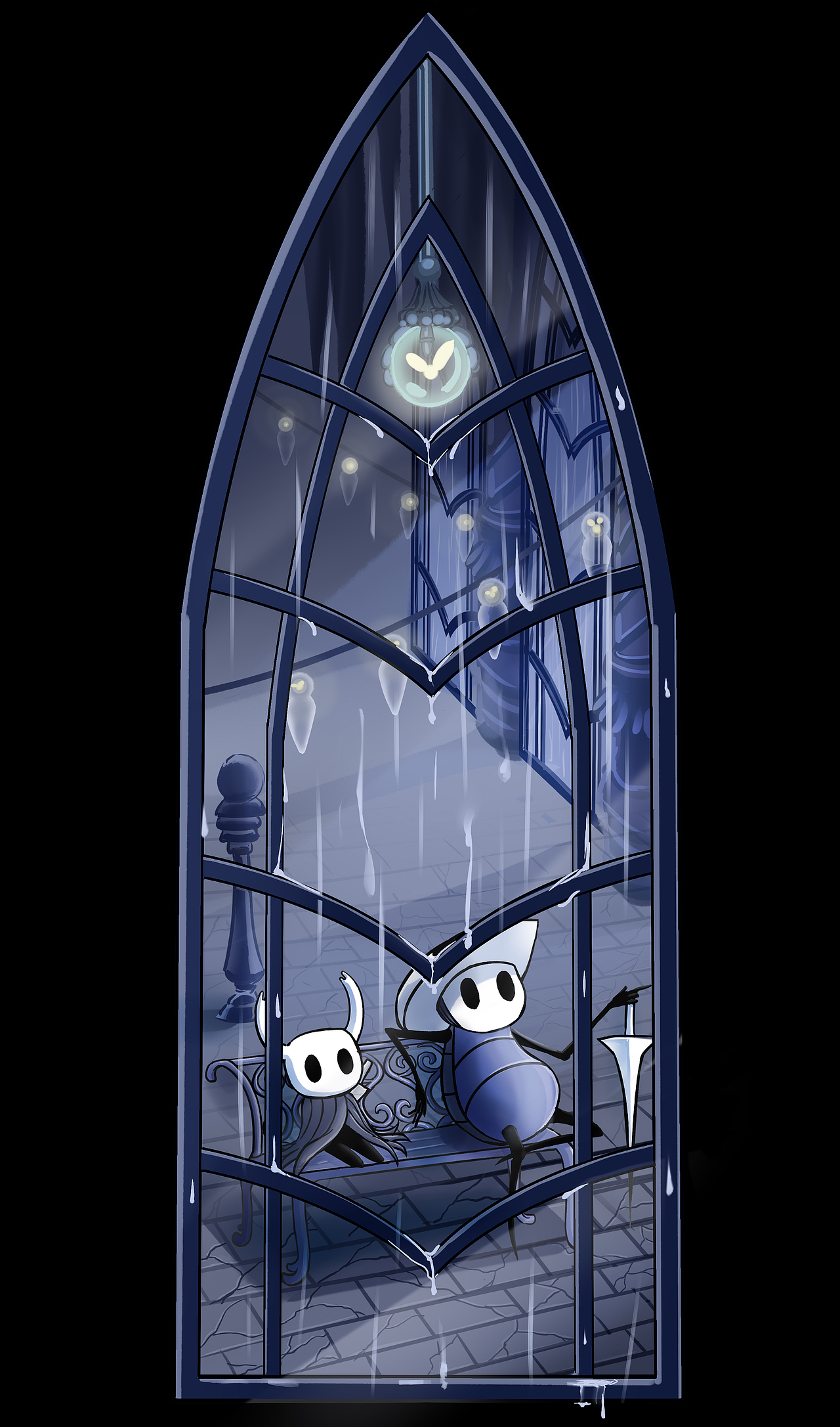 空洞骑士|插画|创作习作|星鸽_原创作品-站酷zcool