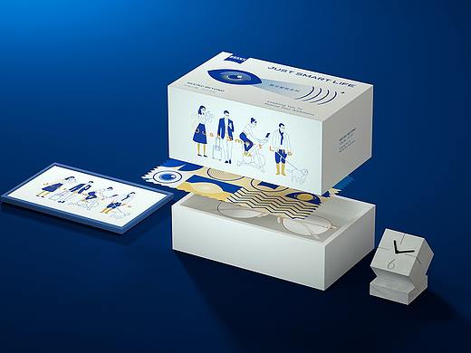 ZEISS蔡司智锐镜片系列包装设计 Just smart life