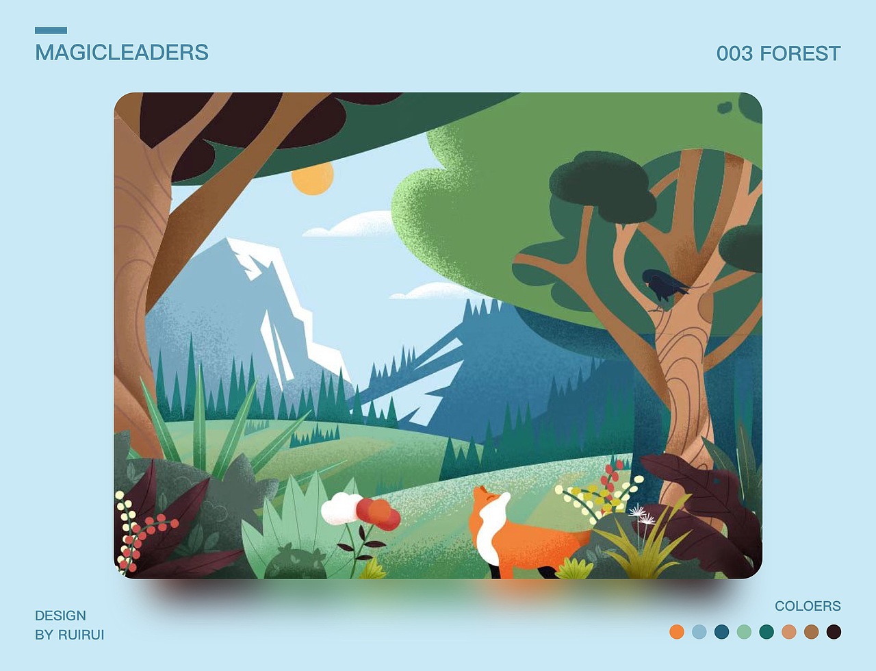 UI插画—《城市系列》