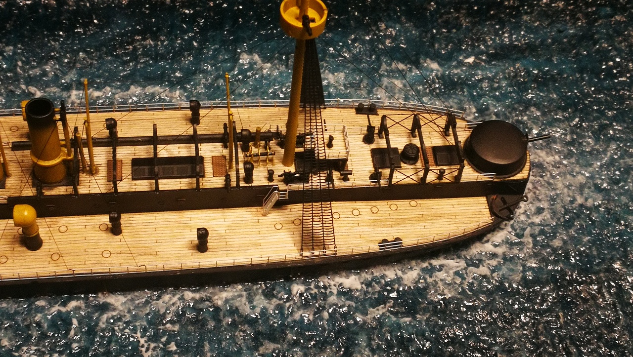 北洋水师水景模型