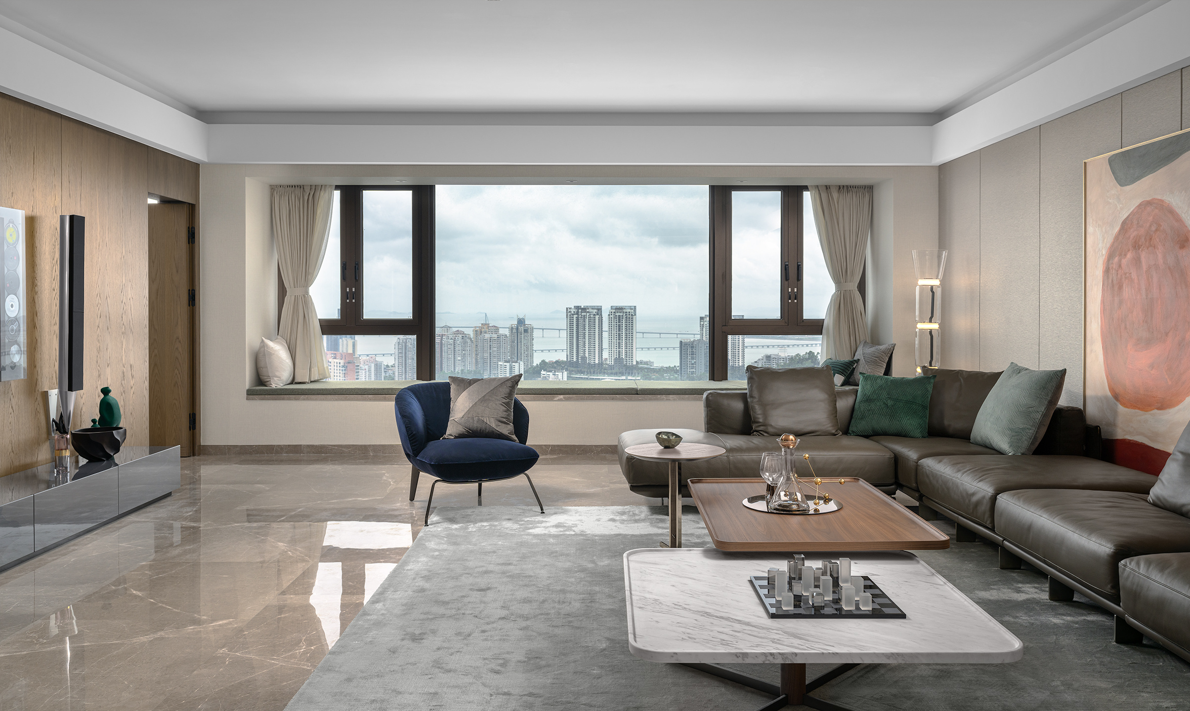 广东珠海地产样板间拍摄 - 江山赋楼盘样板间