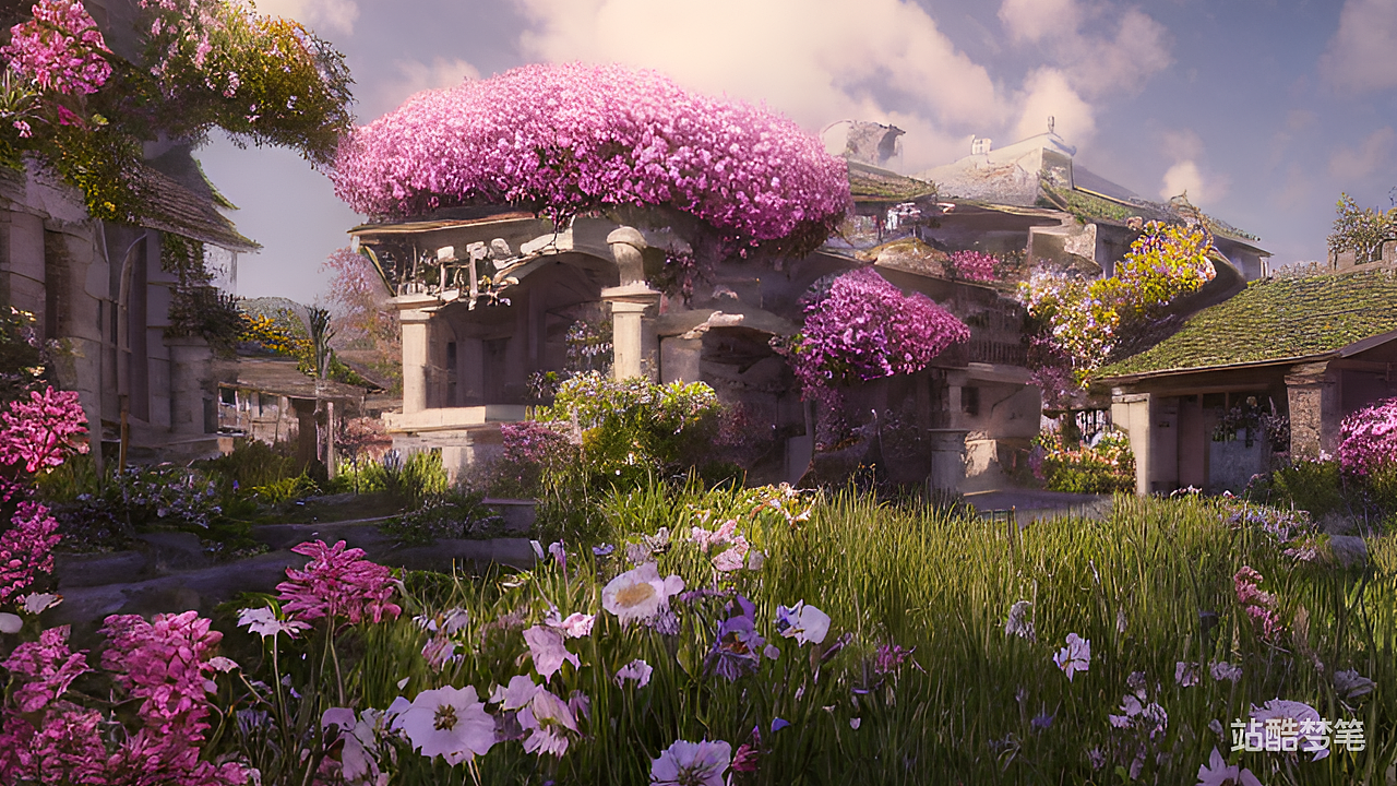 #站酷梦笔#鲜花,虚幻引擎,电影打光