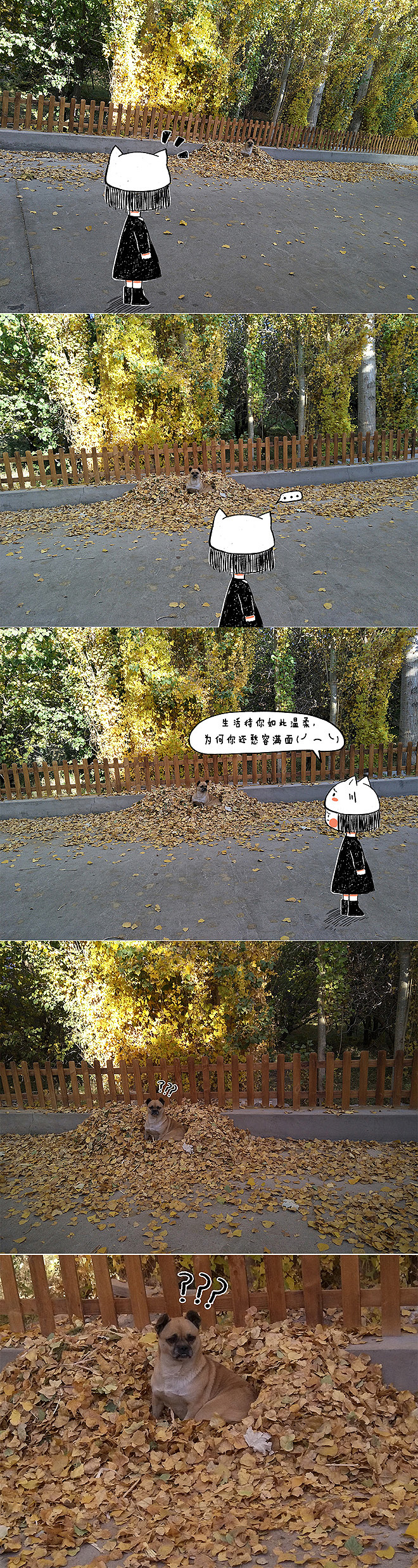 喵宝✲ 和秋天约好去旅行（图ZMTMzODcyNDky） - 单幅漫画 - 站酷设计师猫矮_MAOI原创素材 - 站酷ZCOOL