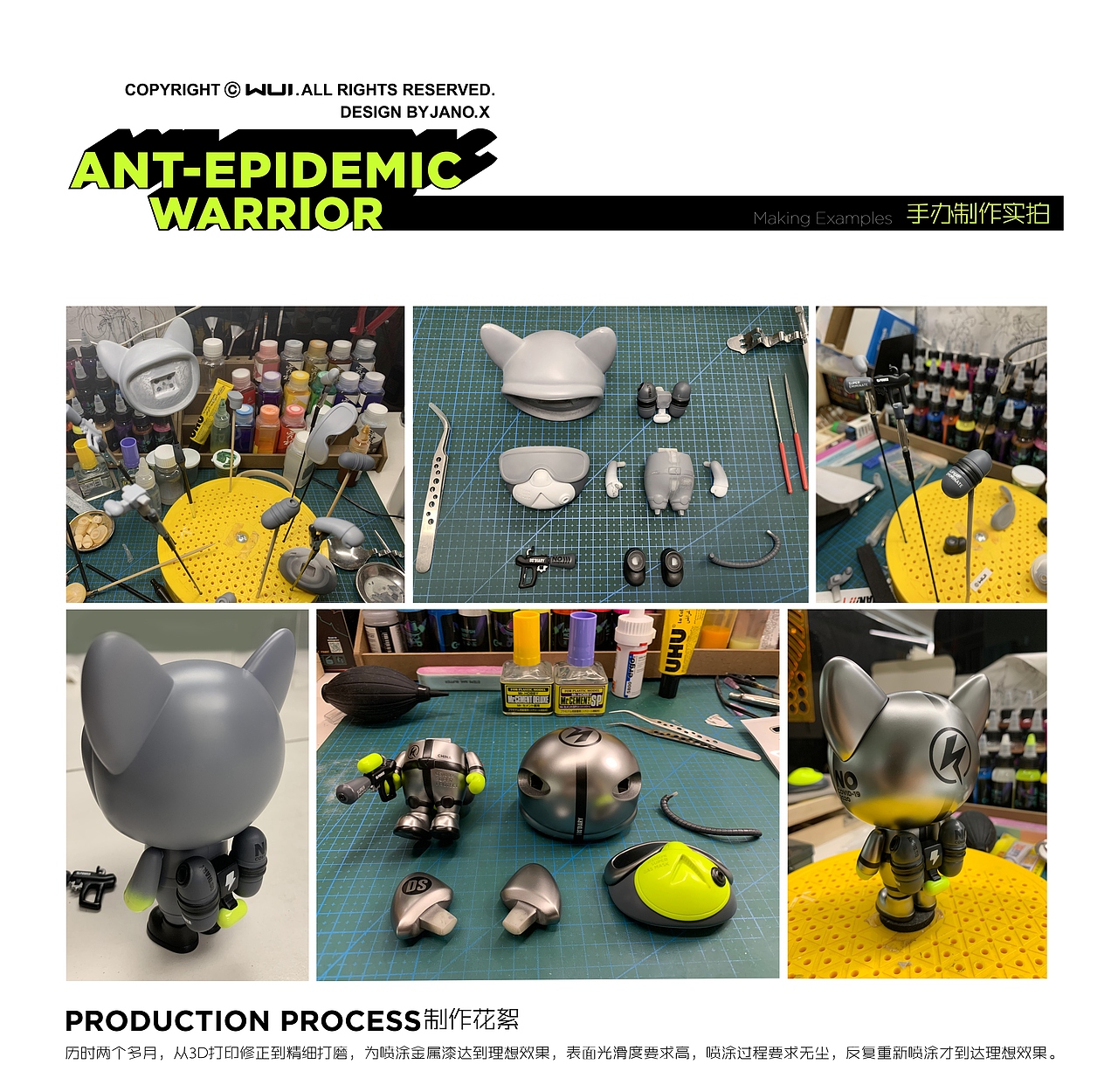 DS DIARY 抗疫战士Kawa Man 第二弹-钛金属战士