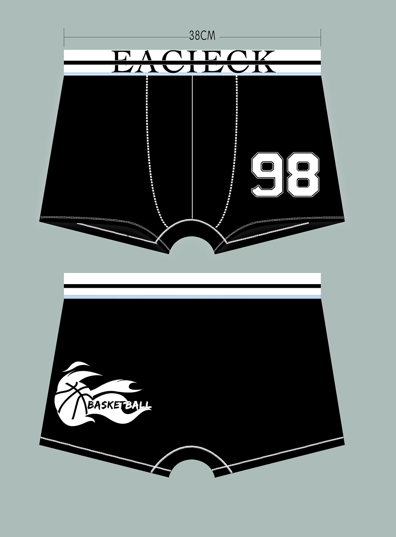 男士内裤设计（图ZMjI4NDcxNTA0） - 图案 - 站酷设计师A阿捏原创素材 - 站酷ZCOOL