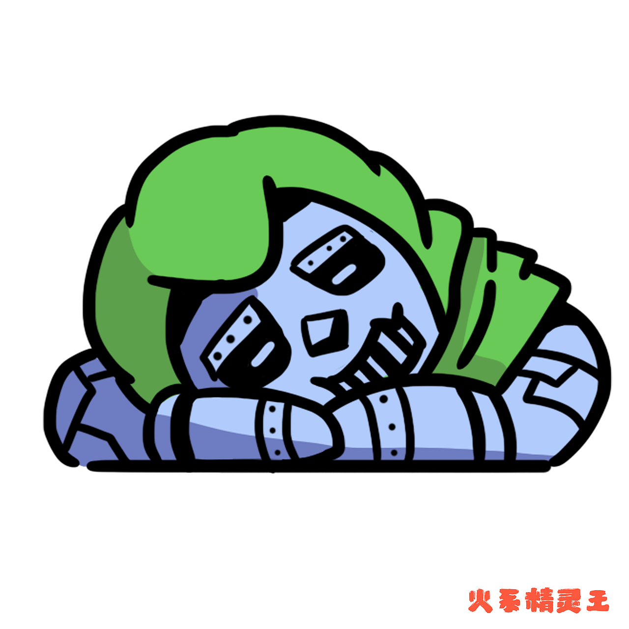 打个盹｜漫威反派（图ZMzQwMjI4OTU2） - 儿童插画 - 站酷设计师火系精灵王原创素材 - 站酷ZCOOL