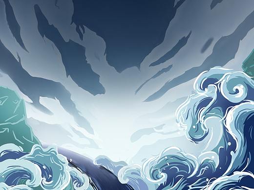 汽车插画海报
