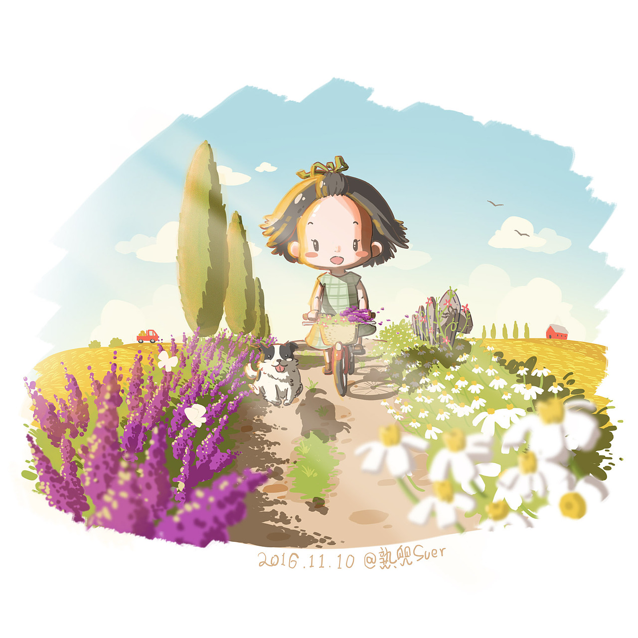 以前画的一些插画