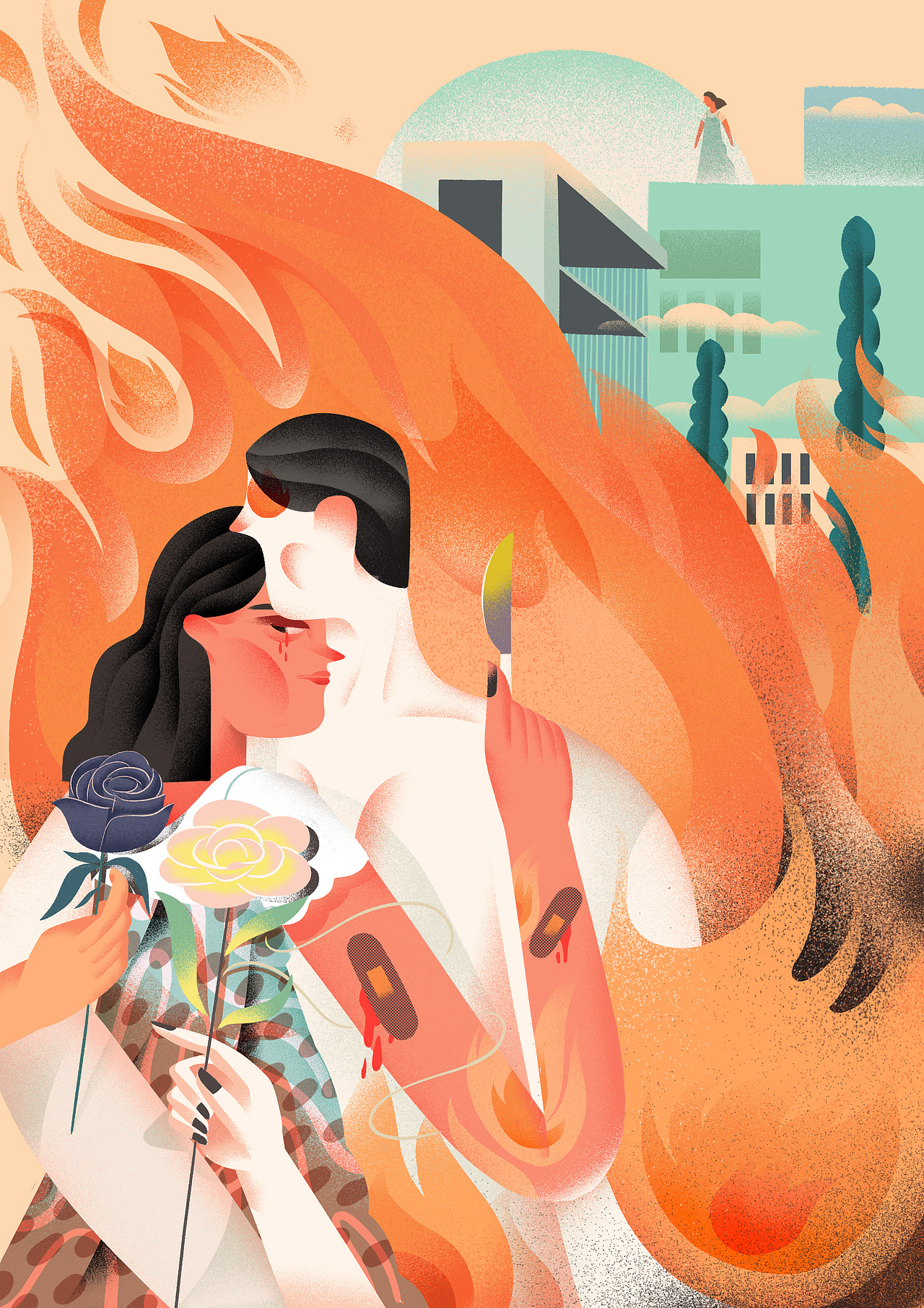 2021年中插画总结