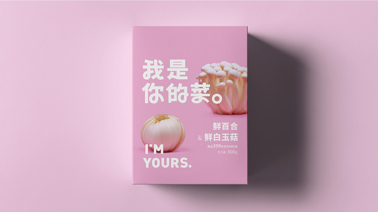 蘑菇也要少女心——丰科白玉菇和百合包装设计（图ZMTUzNjI0Mzk2） - 包装 - 站酷设计师云点创意原创素材 - 站酷ZCOOL