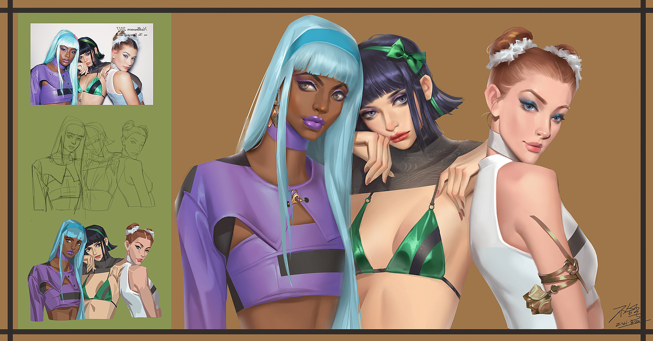 有空就练习吧 笔不能停！（图ZMjY3NTQzNjEy） - 创作习作 - 站酷设计师不合李原创素材 - 站酷ZCOOL