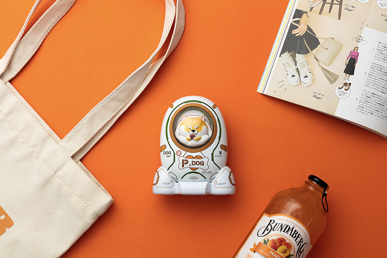 品牌案例丨黄油猫太空舱充电宝（图ZMjAzNTcyMjgw） - 产品摄影 - 站酷设计师白底图原创素材 - 站酷ZCOOL