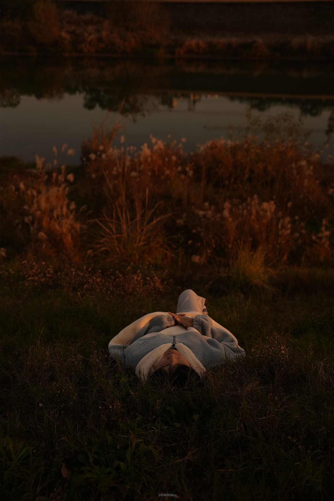 夕阳会落在你的身上,你也会快乐一场。