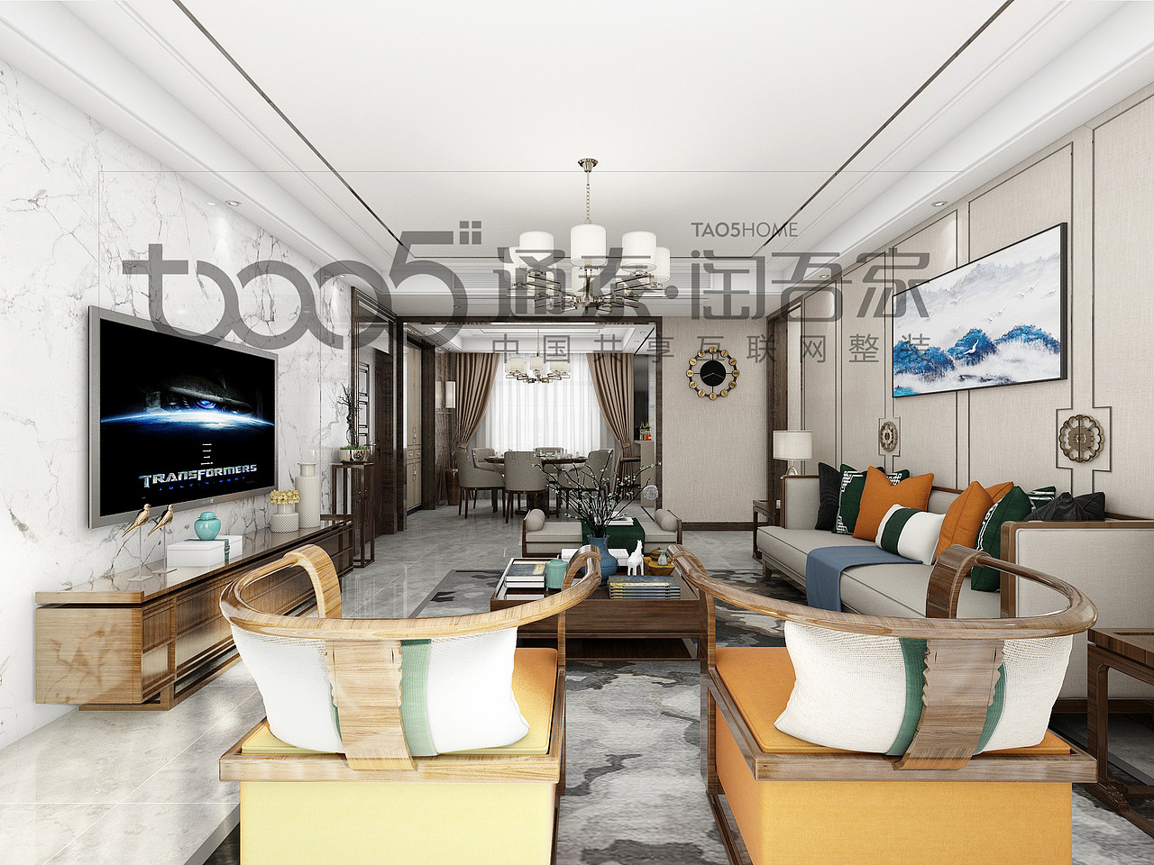 滕州通泰装饰 滕州保利效果图（图ZMTg3NjMxNzY0） - 家装设计 - 站酷设计师滕州通泰装饰原创素材 - 站酷ZCOOL