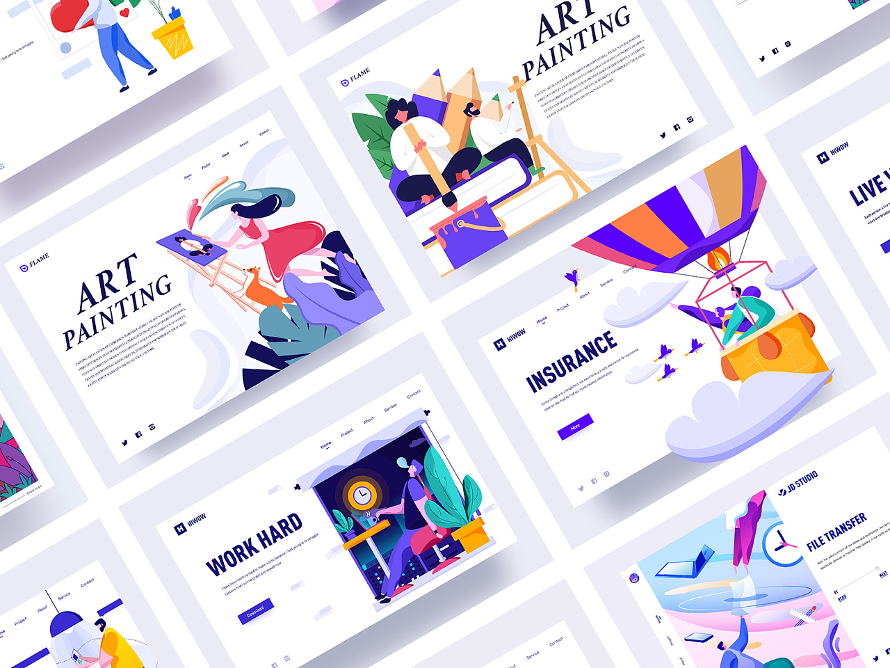 JONDesigner的个人主页（封面预览） - 主页封面设置 - 站酷设计师JONDesigner原创素材 - 站酷ZCOOL