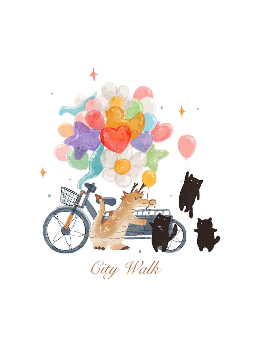 猫师傅城市系列插画（图ZMzU2Njg4MTEy） - 儿童插画 - 站酷设计师宇宙十级幻想鸭原创素材 - 站酷ZCOOL