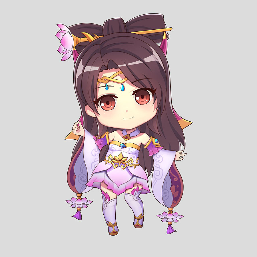 q版貂蝉附过程图顺带搭上吕布