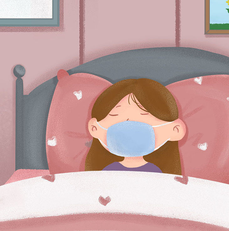 疫情退散（图ZMTk2NzY0NDYw） - 儿童插画 - 站酷设计师阿星阿星星-原创素材 - 站酷ZCOOL