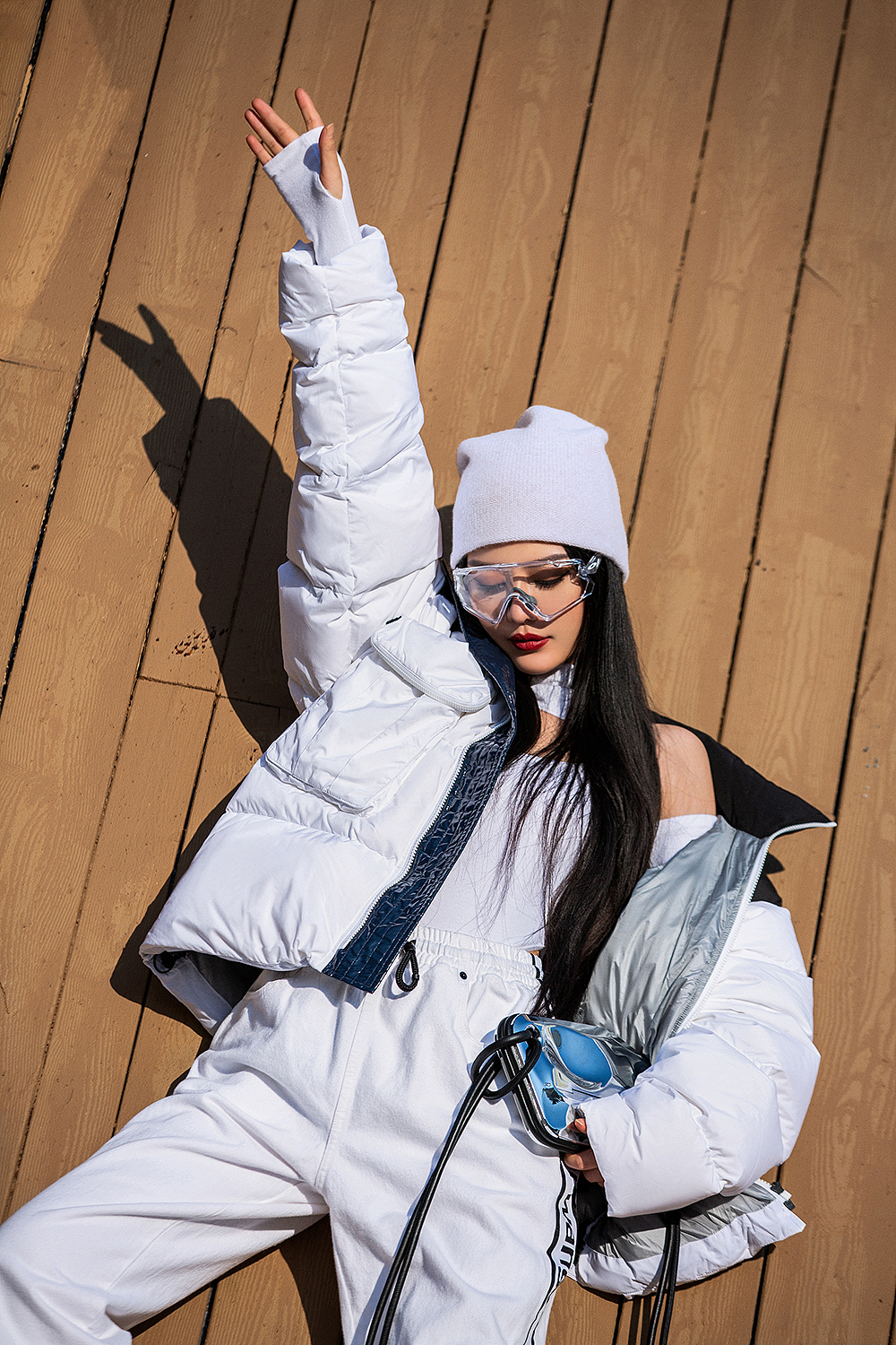 女装拍摄-冬季羽绒服穿搭