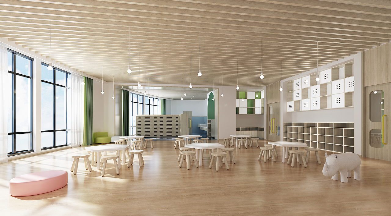 莆田金棕榈幼儿园 | 国广一叶教育空间设计竣工实景