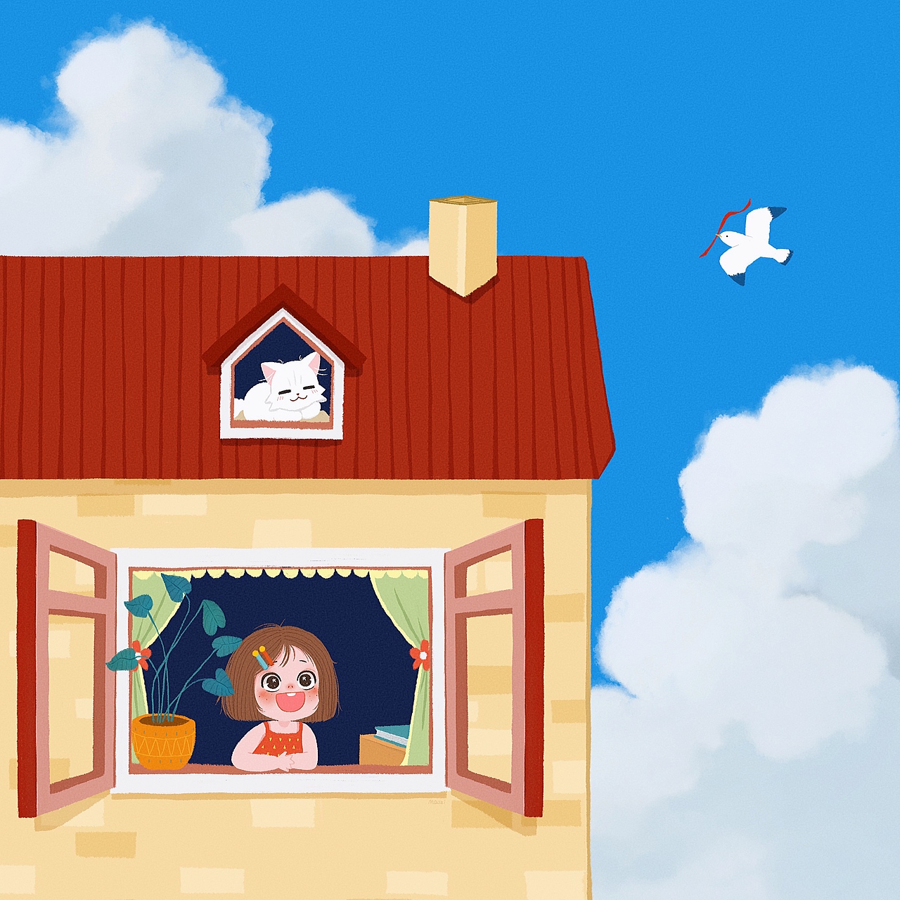 今天也是好天气