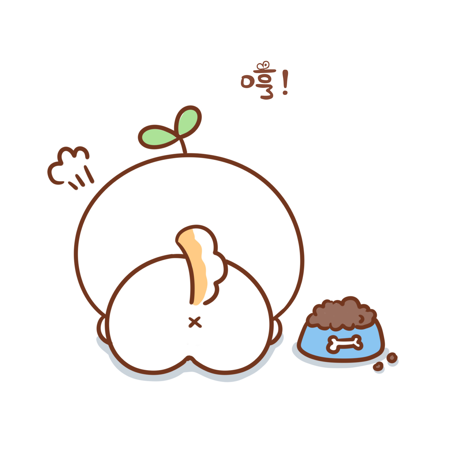 团子】情人节中的一股清流 ( 61 06ω 6754)|动漫|网络表情