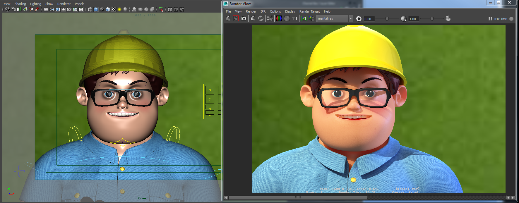 卡通人物三维建模绑定动画 毕业设计影视动画 视频动画