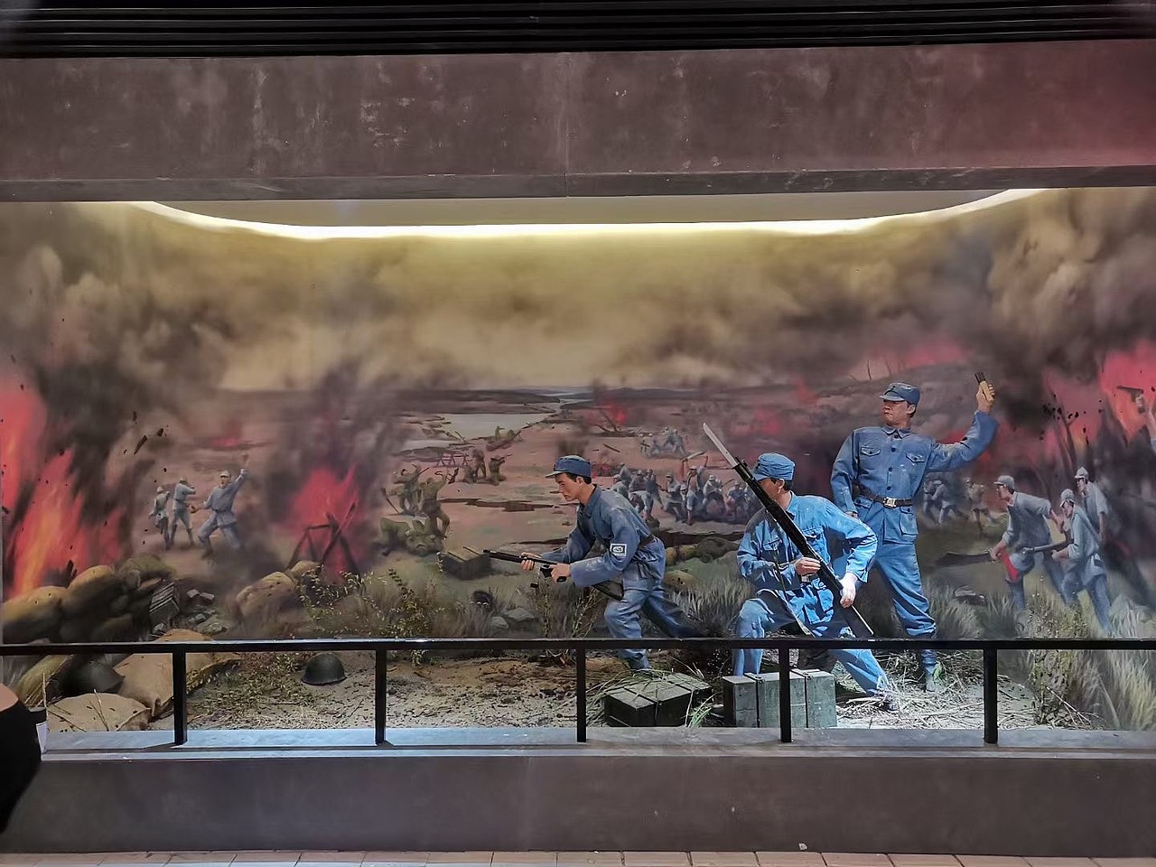 博物馆红色题材彩绘（图ZMjgyNTIzNzQ4） - 绘画 - 站酷设计师郑州领航者彩绘原创素材 - 站酷ZCOOL