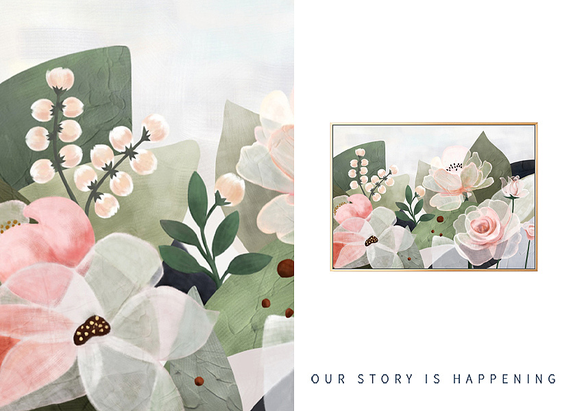 《花团锦绣》|插画|商业插画|画先生空间站 - 原创作品 - 站酷 (zcool