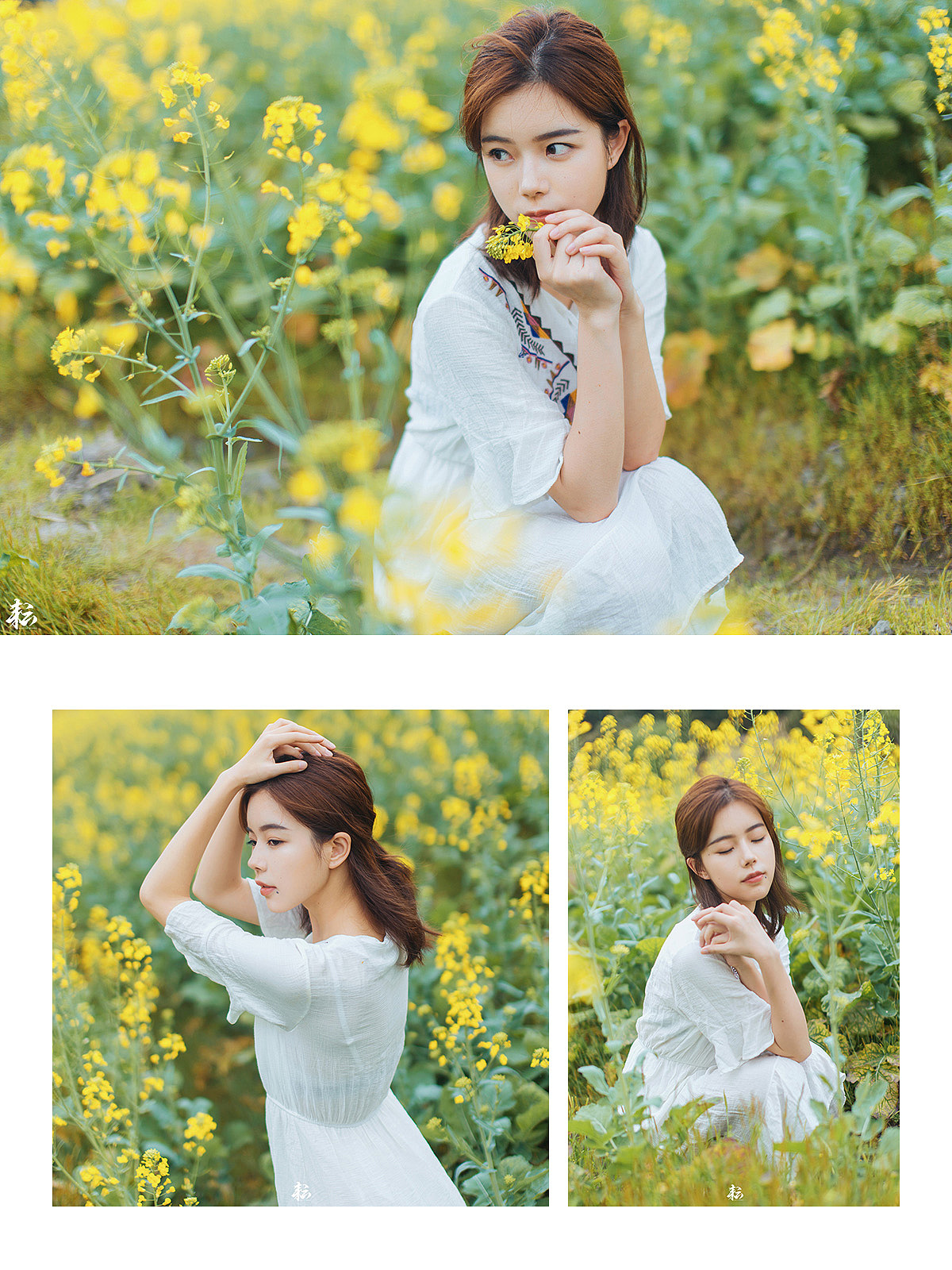 一起去看油菜花吧（图ZMTA2OTU3OTUy） - 人像摄影 - 站酷设计师耘小野原创素材 - 站酷ZCOOL