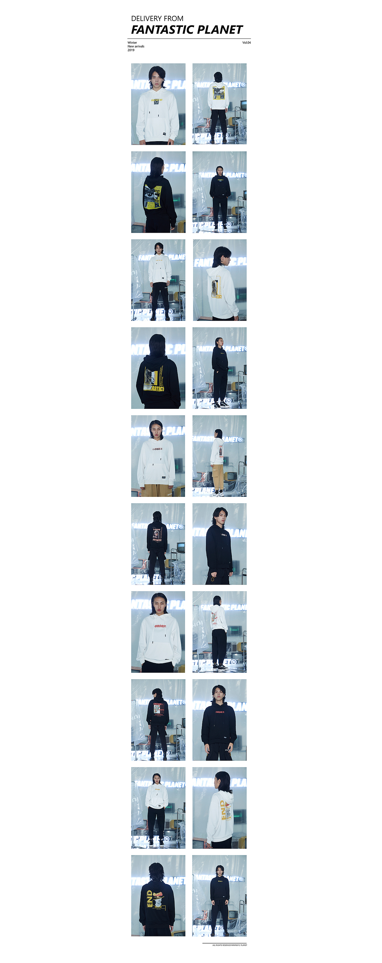 怪诞星球Fantastic Planet 2019AW look book 2