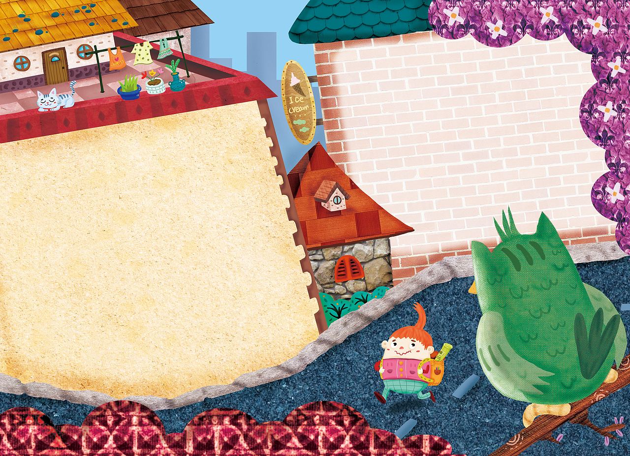 一批儿童插画商业稿子