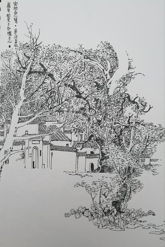 大光游记写生安徽（图ZODM0MzI5OTY=） - 绘画 - 站酷设计师大光明王原创素材 - 站酷ZCOOL