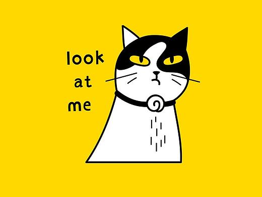 日常实验室猫插画 — 花卷主任