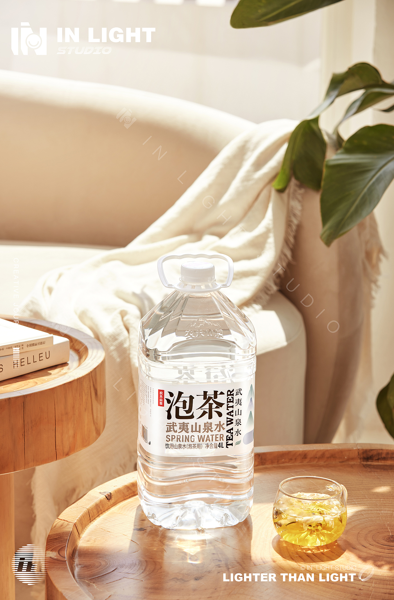 农夫山泉 ✖ INLIGHT l 泡茶水拍摄