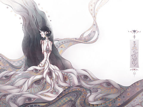 插画｜山海经｜猼訑